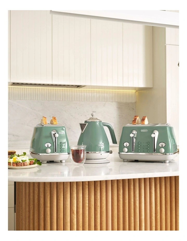 New π― Delonghi Icona Capitals 1.7L Kettle In Toronto Green β - Image 5