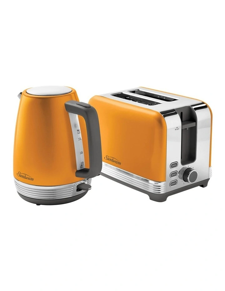 Best deal π Sunbeam The Chic Collection Kettle And Toaster Breakfast Set Yellow PUM3510YE π€©
