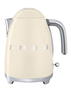 Hot Sale ❤️ Smeg 50's Style Kettle Cream KLF03CRAU 😀