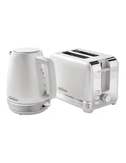 Budget 🤩 Sunbeam The Chic Collection Breakfast Set White PUM3510WH 🌟