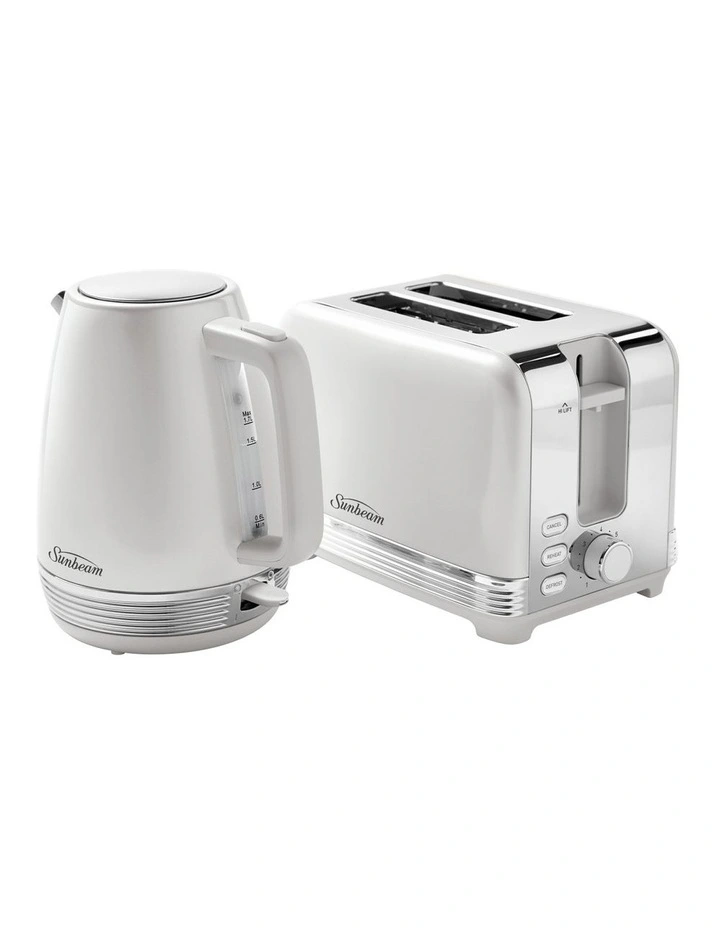 Budget π€© Sunbeam The Chic Collection Breakfast Set White PUM3510WH π