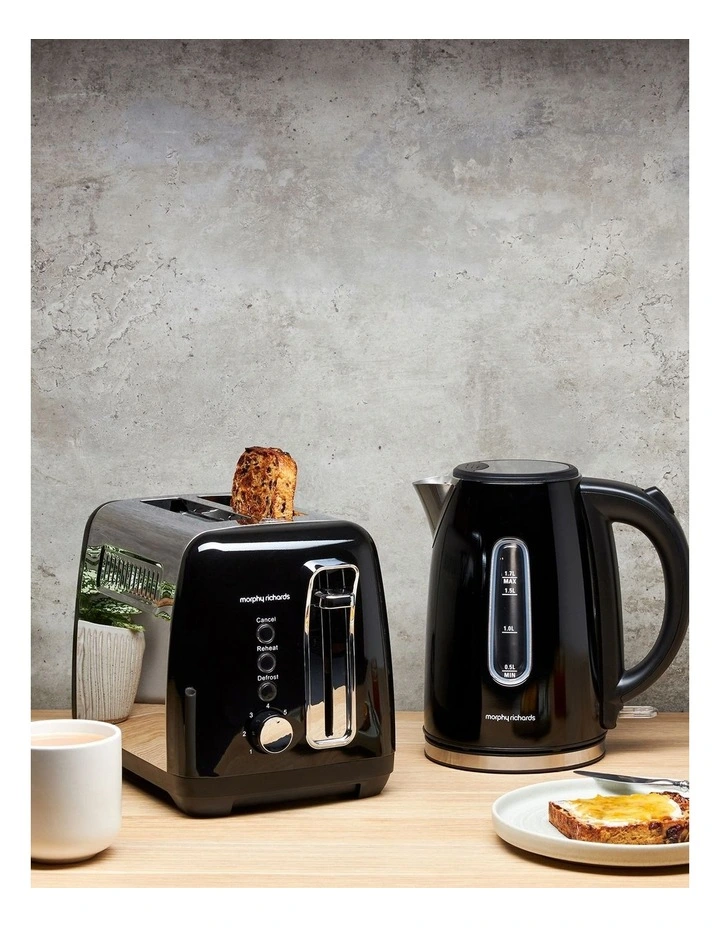 Wholesale π Morphy Richards Equip 1.7 Litre Kettle Black MREK17B π - Image 3