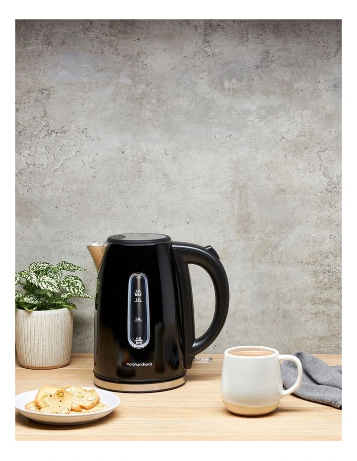 Wholesale π Morphy Richards Equip 1.7 Litre Kettle Black MREK17B π - Image 4