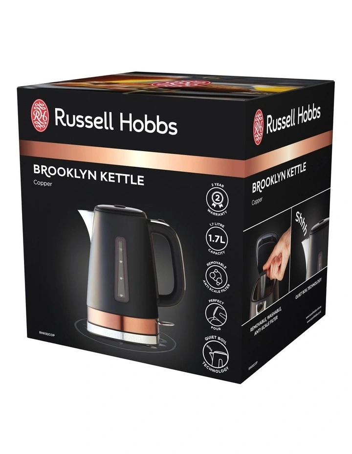 Coupon π Russell Hobbs Brooklyn Black/Copper Kettle RHK92COP π - Image 7
