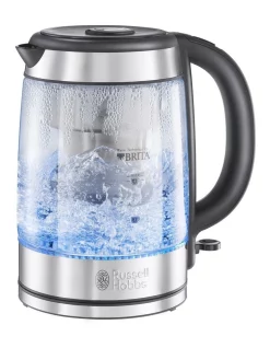 Budget 🔔 Russell Hobbs Brita Glass Kettle RHK550 🔥