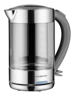 Best Sale 🌟 Kambrook 1.5L Clear Glass Kettle KKE760CLR ❤️