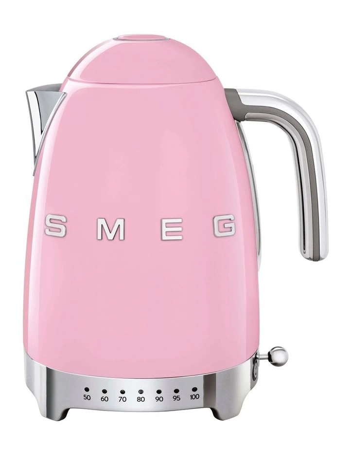 Budget ๐ Smeg 50's Style Variable Temperature Kettle Pink KLF04PKAU โญ