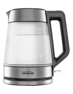 Best Pirce 🔔 Sunbeam Morning Frost Glass Kettle KE6200 🌟