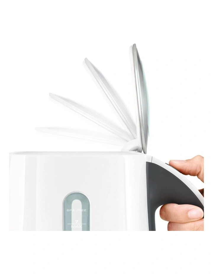 New π Breville The Soft Top Kettle White BKE625WHT π - Image 2