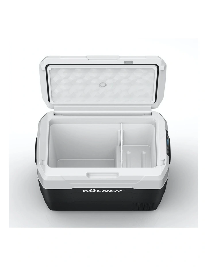 Promo π Kolner Portable 2in1 Fridge And Freezer & Trolley 50L Black π - Image 5