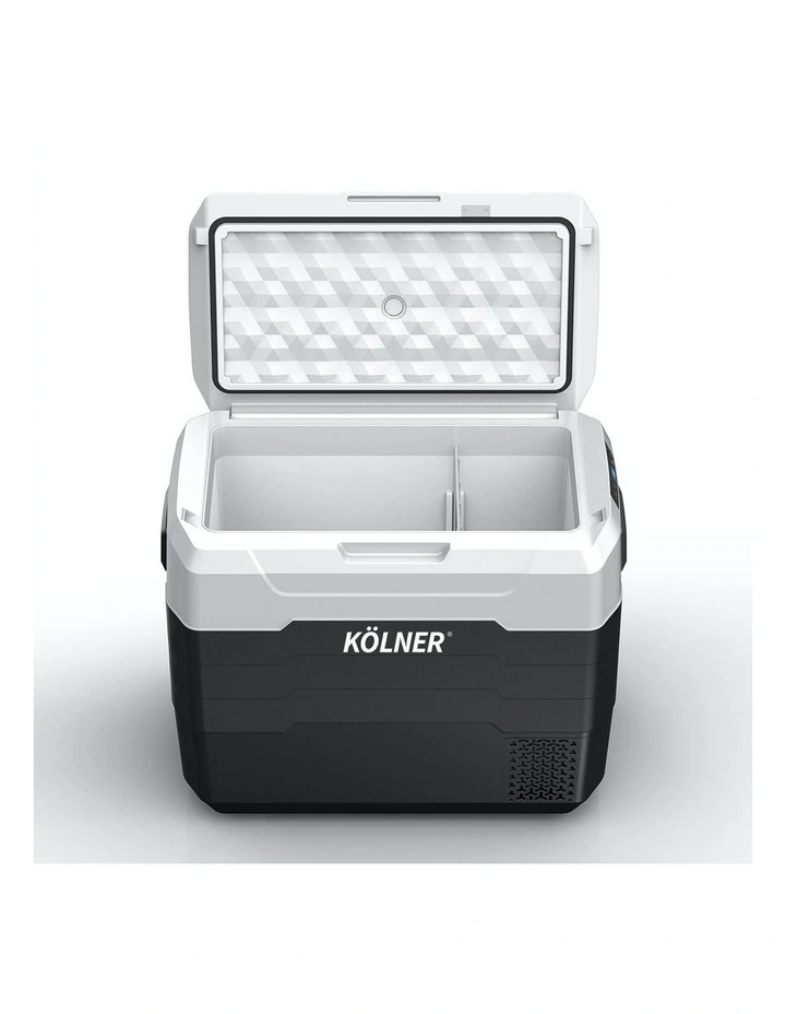 Promo π Kolner Portable 2in1 Fridge And Freezer & Trolley 50L Black π - Image 7