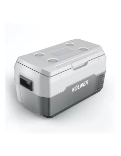 Outlet 🔥 Kolner Portable 2in1 Fridge And Freezer 20L Grey 🎁