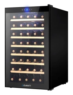 Best Pirce π€© Devanti Wine Compressor Fridge Chiller Storage 51 Bottle Black π