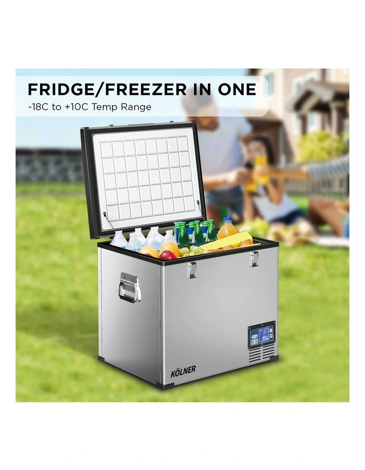 Flash Sale π₯° Kolner Portable Fridge Freezer Chest 75L Stainless Steel π - Image 6