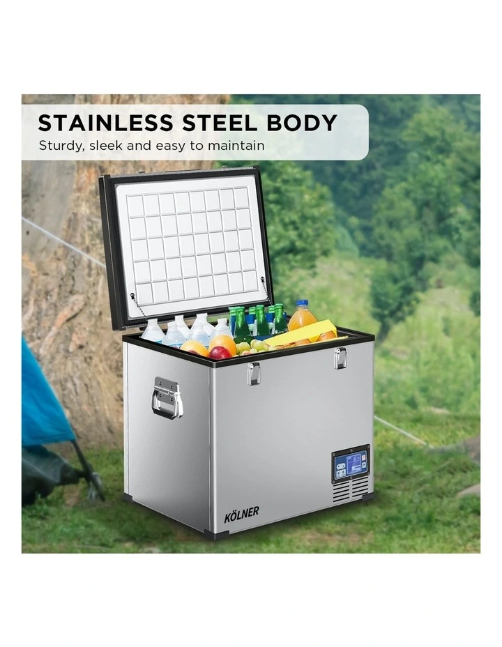 Flash Sale π₯° Kolner Portable Fridge Freezer Chest 75L Stainless Steel π - Image 7