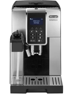 Best Sale ✔️ Delonghi Dinamica Coffee Machine Black/Silver ECAM35055SB 💯