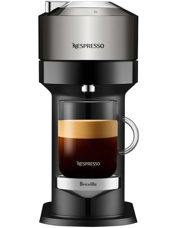 Best reviews of π₯ Nespresso By Breville Vertuo Next Dark Chrome Deluxe Capsule Coffee Machine With Aeroccino BNV570DCR β€οΈ - Image 3