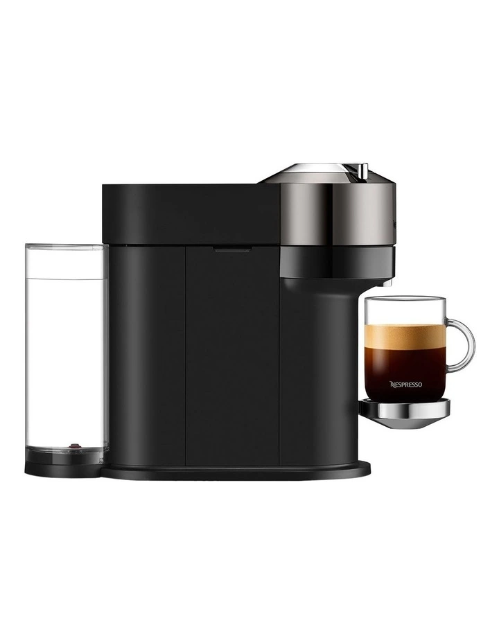 Best reviews of π₯ Nespresso By Breville Vertuo Next Dark Chrome Deluxe Capsule Coffee Machine With Aeroccino BNV570DCR β€οΈ - Image 4