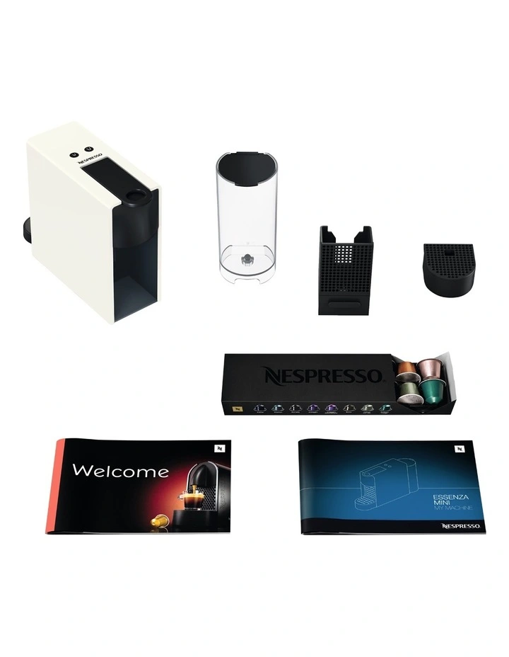 New ๐ Nespresso By Breville Essenza Mini & Milk Capsule Coffee Machine Pure White BEC250WHT ๐ - Image 9