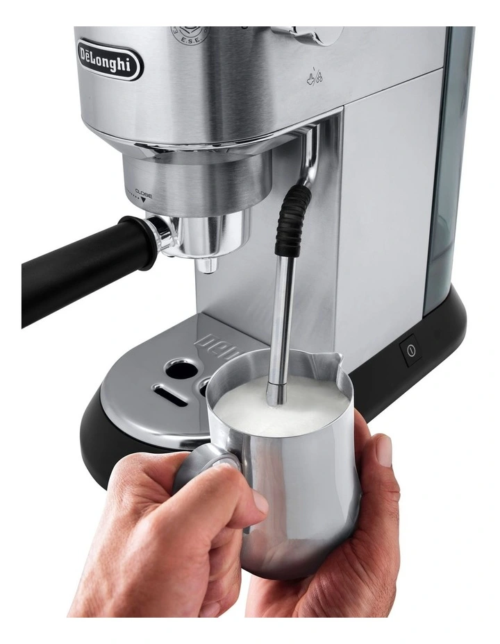 Buy π― Delonghi Dedica Arte Manual Pump Coffee Machine Metal EC885M π€© - Image 3