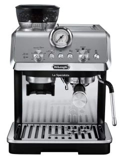 Coupon 🔥 Delonghi La Specialista Arte Manual Pump Coffee Machine Metal/Black EC9155MB 🤩