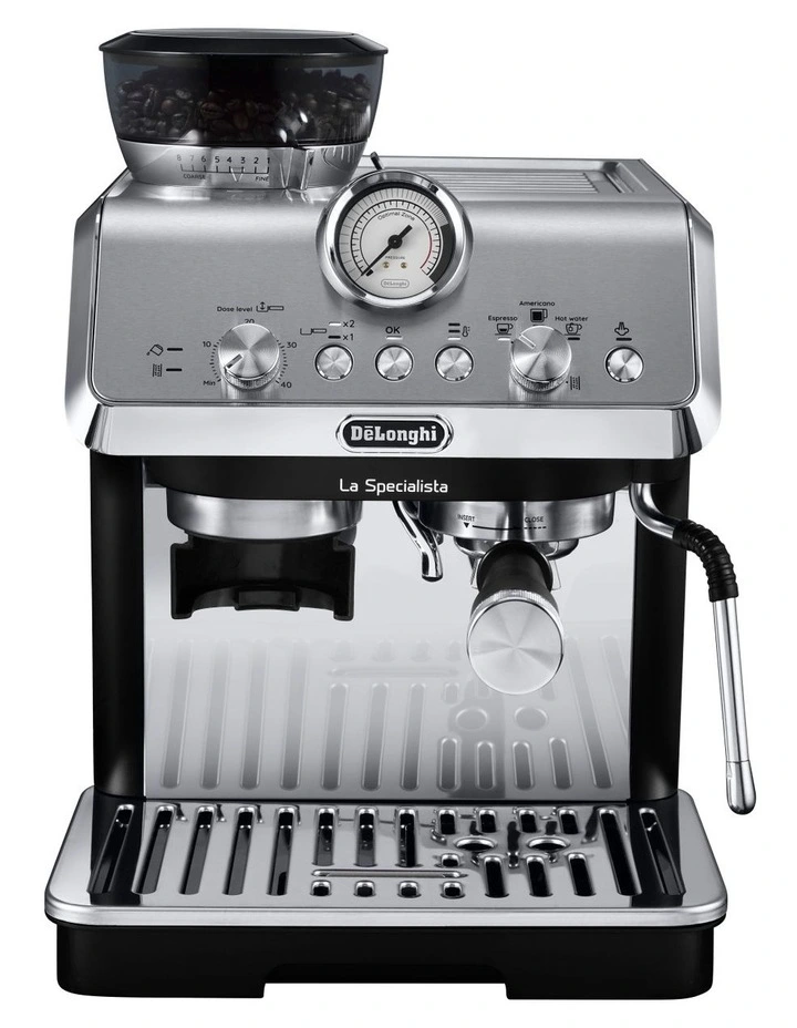 Coupon π₯ Delonghi La Specialista Arte Manual Pump Coffee Machine Metal/Black EC9155MB π€©