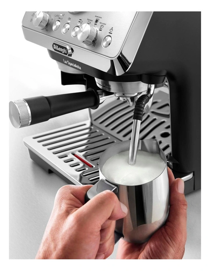 Coupon π₯ Delonghi La Specialista Arte Manual Pump Coffee Machine Metal/Black EC9155MB π€© - Image 4