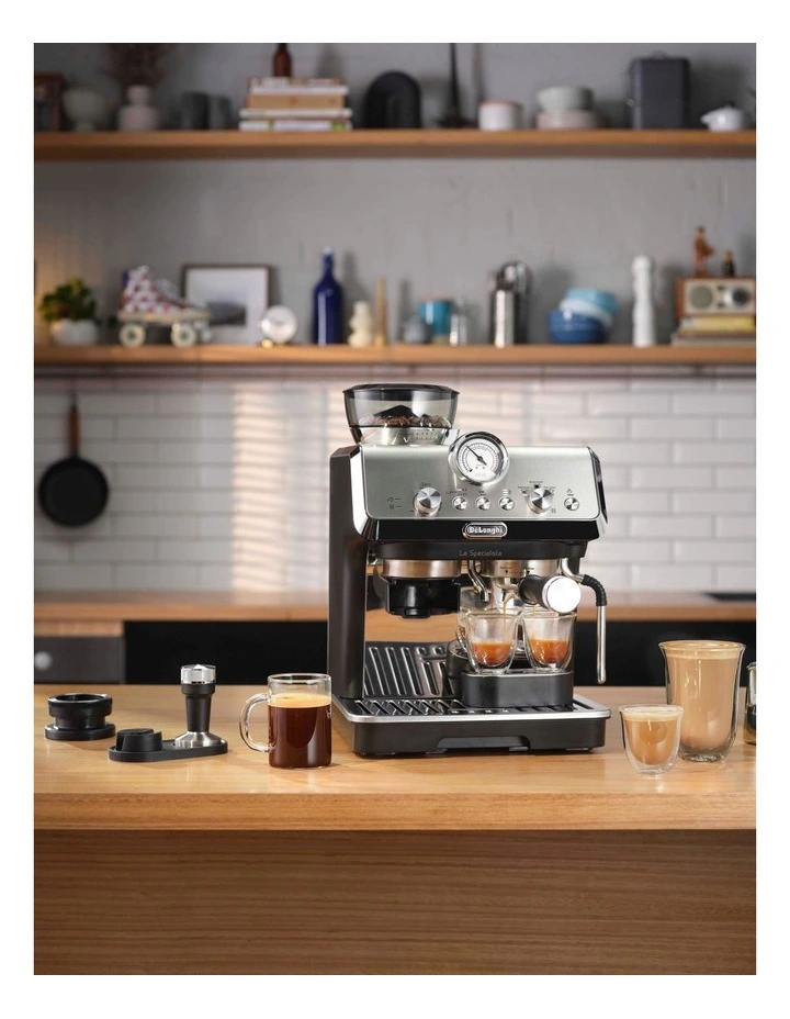 Coupon π₯ Delonghi La Specialista Arte Manual Pump Coffee Machine Metal/Black EC9155MB π€© - Image 6