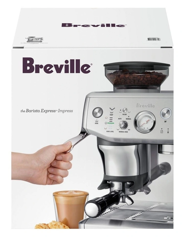 Budget ๐ Breville Barista Express Impress Black Truffle BES876BTR4IAN1 ๐ - Image 4