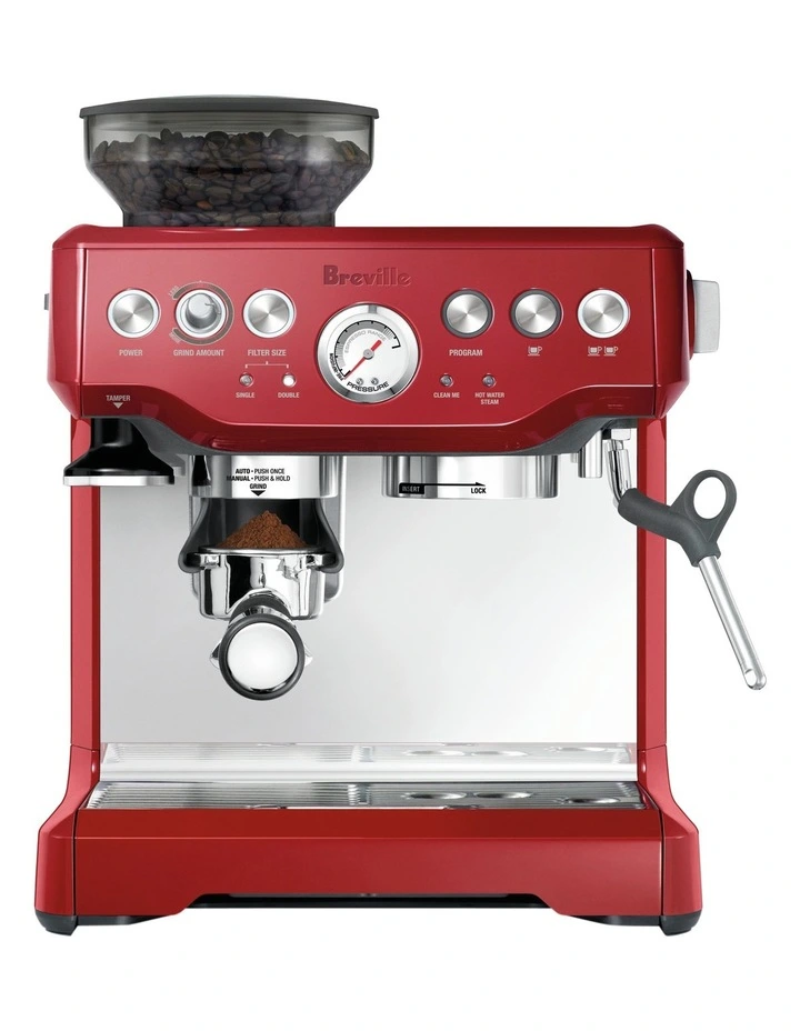 Promo π Breville The Barista Express Red Coffee Machine BES870CRN π