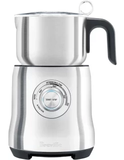 Discount ⭐ Breville The Milk Cafe Milk Frother Brushed Stainless Steel BMF600BSS 🔥