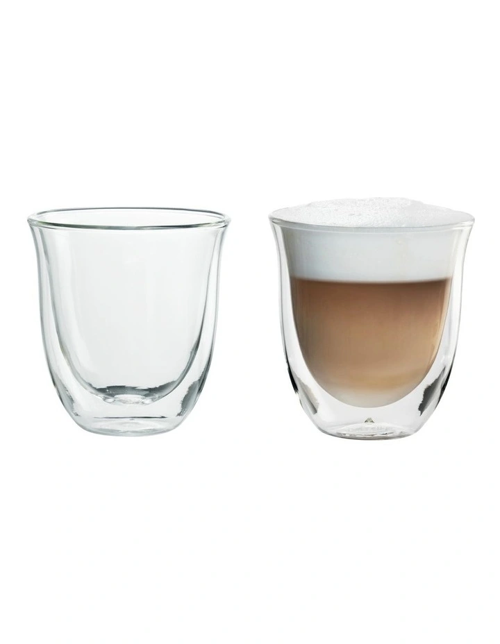 Best Pirce β¨ Delonghi 2 Cappuccino Glasses 190ml Capacity DBWALLCAPP π₯° - Image 2