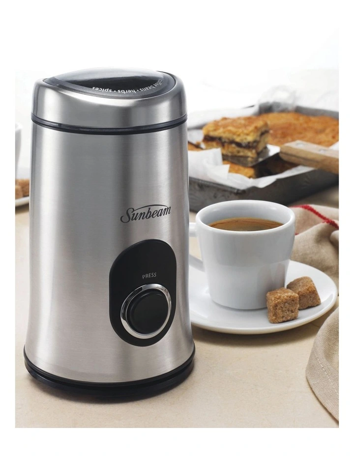 Brand new π― Sunbeam MultiGrinder II Stainless Steel Coffee Grinder EMO405 𧨠- Image 3
