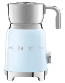 Best deal 👍 Smeg Milk Frother Pastel Blue MFF01PBAU ✔️