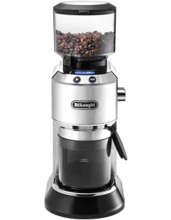Outlet 🧨 Delonghi Dedica Stainless Steel Coffee Grinder KG521M 🎁