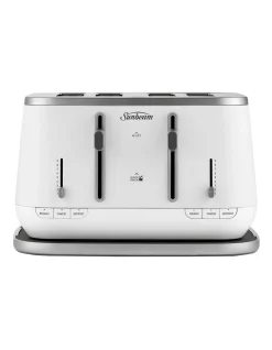 Cheap 👍 Sunbeam Kyoto City Collection 4 Slice Toaster White TAM8004WH 🤩