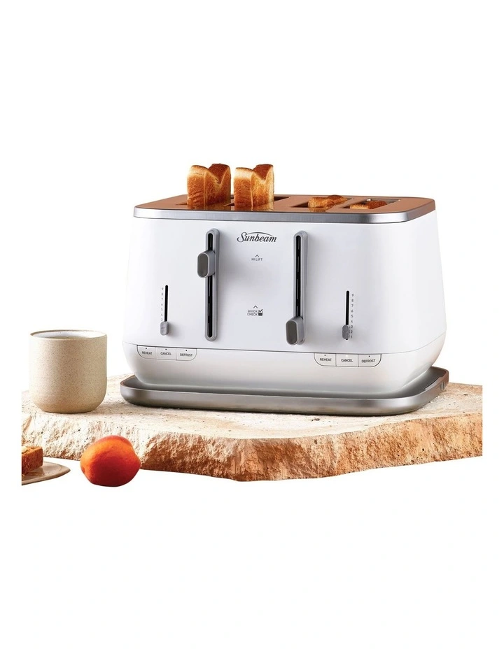 Cheap π Sunbeam Kyoto City Collection 4 Slice Toaster White TAM8004WH π€© - Image 2