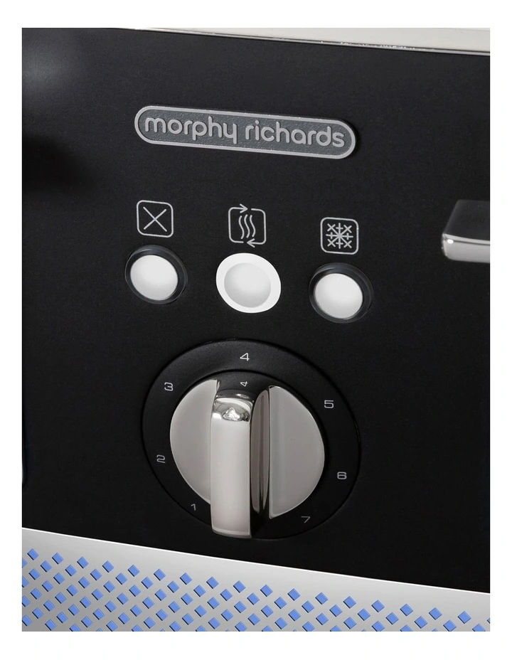 Budget π₯° Morphy Richards Illumination 4 Slice Toaster Black 248020 π - Image 2