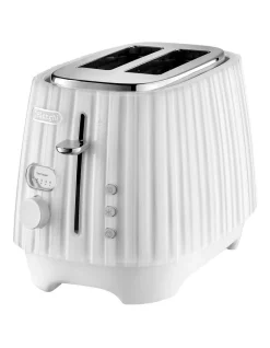 Cheapest โจ Delonghi Ballerina 2 Slice Toaster Opaline White CTD2003W ๐คฉ