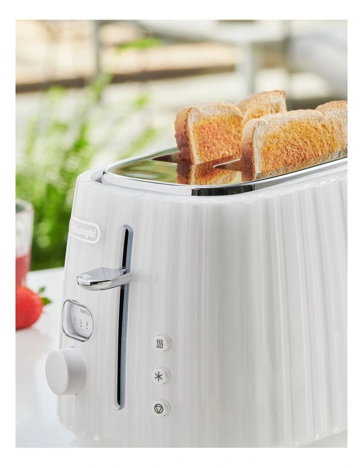 Cheapest β¨ Delonghi Ballerina 2 Slice Toaster Opaline White CTD2003W π€© - Image 7