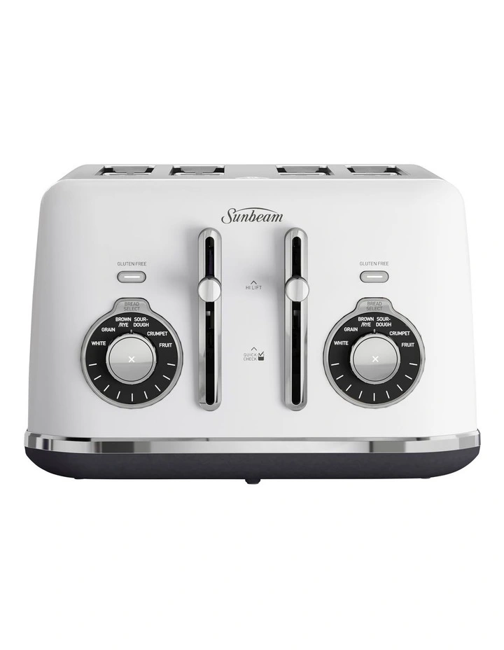 Cheapest βοΈ Sunbeam Alinea Select 4 Slice Toaster White TA2840W π₯°