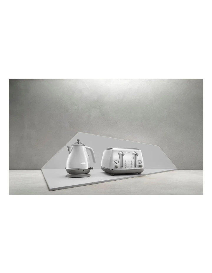 Discount 💯 Delonghi Icona Capitals Sydney 4 Slice Toaster White CTOC4003W 🔔 - Image 7
