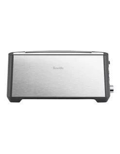Cheapest 🔔 Breville The Bit More Plus 4 Slice Toaster Brushed Stainless Steel BTA440BSS 🧨
