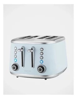 Best reviews of ๐ Cucina Prestigio Retro 4 Slice Toaster Blue CT004V ๐คฉ