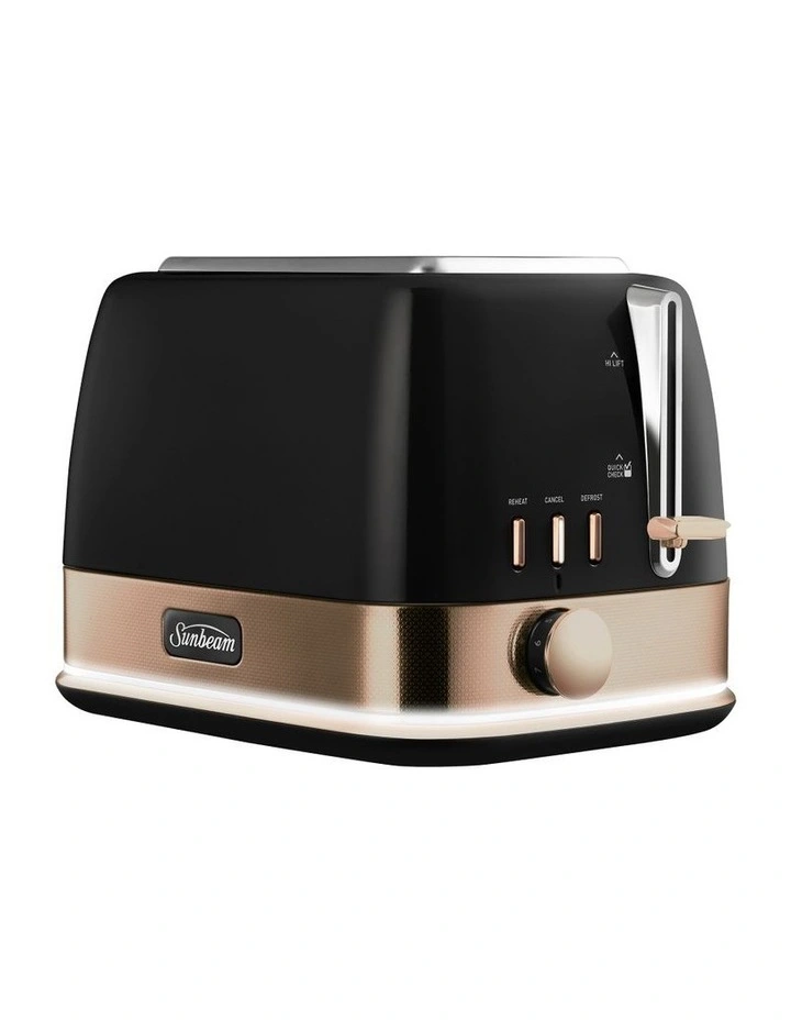 Outlet π― Sunbeam New York Collection 2 Slice Toaster Black Bronze TA4420KB β€οΈ - Image 3