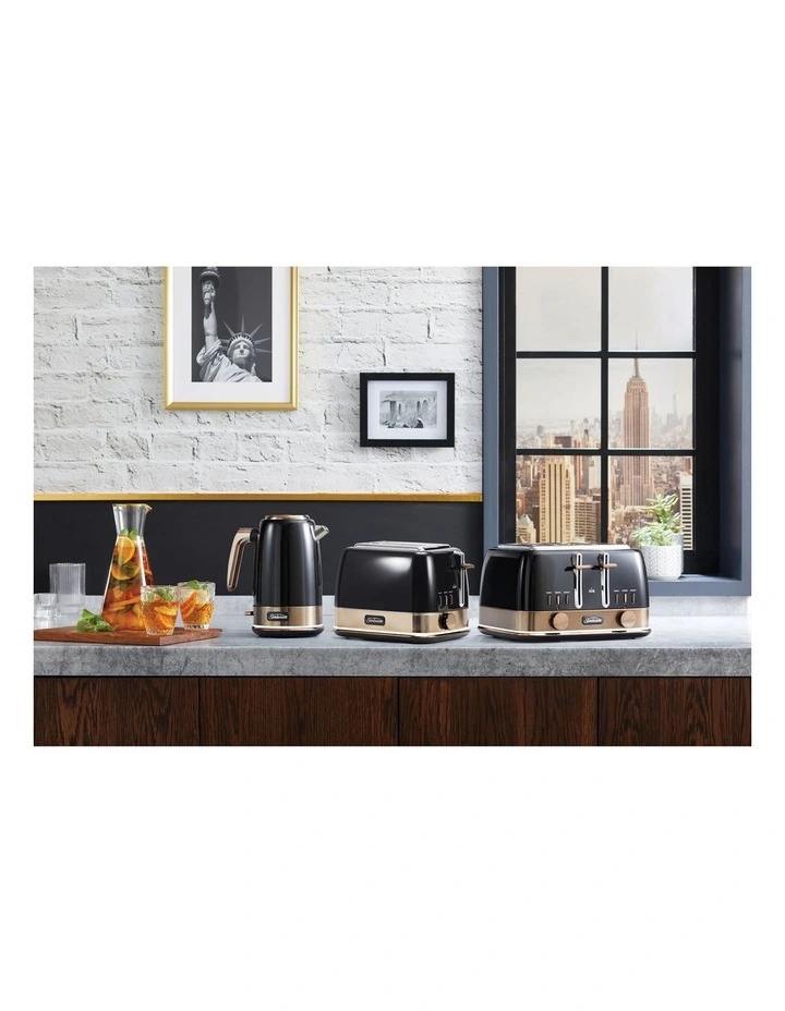 Outlet π― Sunbeam New York Collection 2 Slice Toaster Black Bronze TA4420KB β€οΈ - Image 5