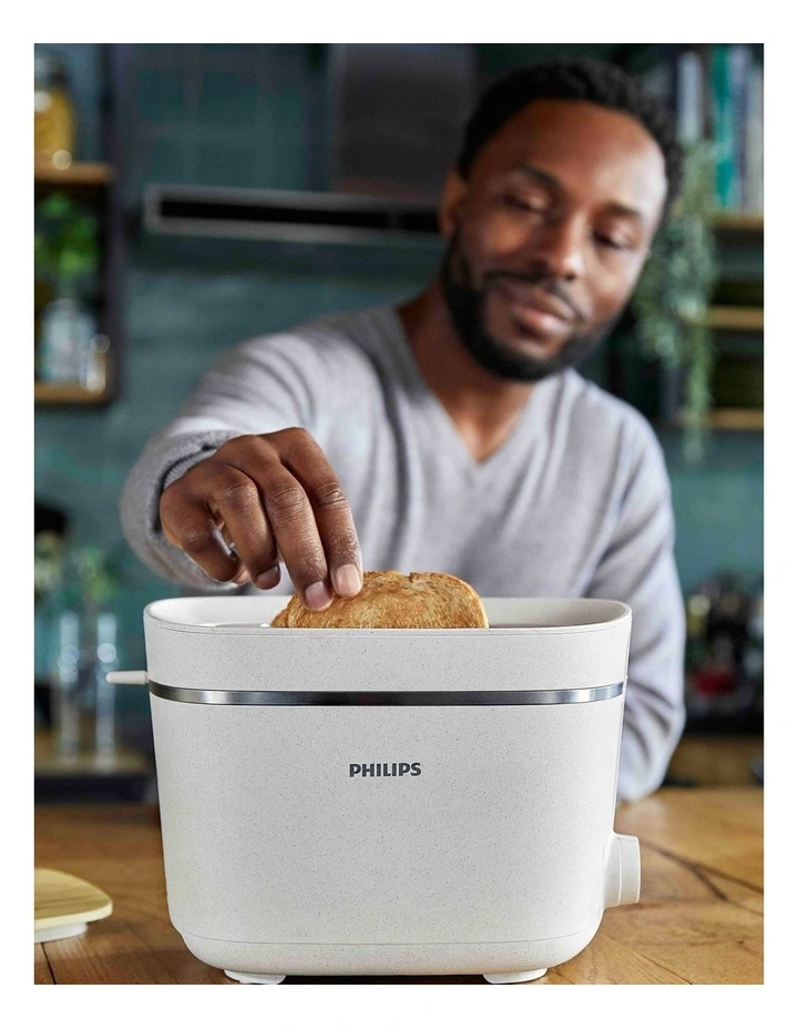 Best deal π₯ Philips Eco Collection 2 Slice Toaster In White Fleck π€© - Image 2