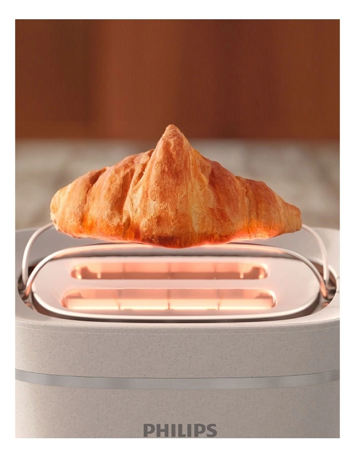 Best deal π₯ Philips Eco Collection 2 Slice Toaster In White Fleck π€© - Image 7