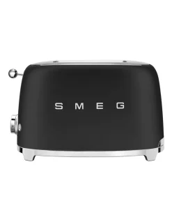 Wholesale π Smeg 50's Style 2 Slice Toaster Matte Black TSF01BLMAU π
