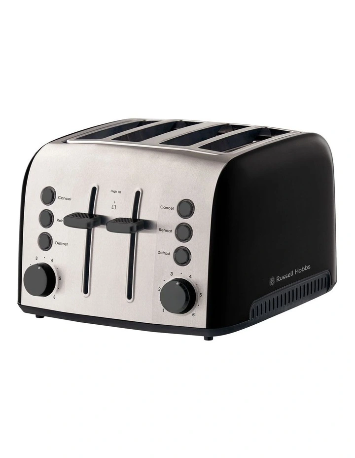 Cheap π― Russell Hobbs Brooklyn 4 Slice Toaster Black RHT94BLK π
